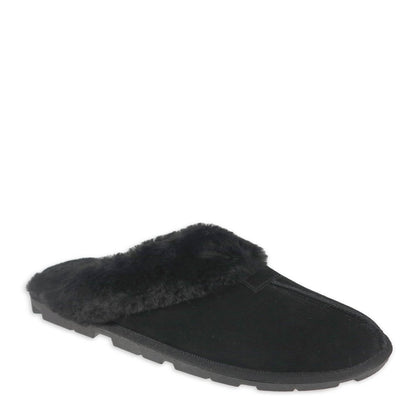  Women's Genuine Suede Clog Slipper