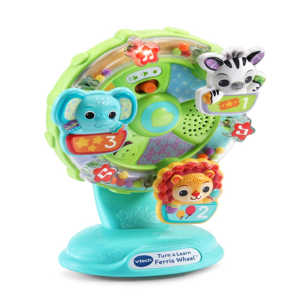 VTech® Turn & Learn Ferris Wheel™ Interactive Baby Toy With Suction Cup