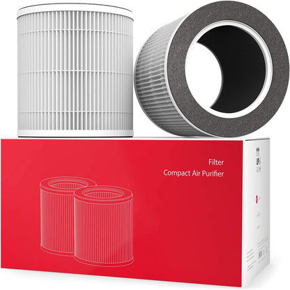 Vremi Premium True HEPA Air Purifier for Large Rooms - Removes 99.97% of Airborne Particles with H13, Activated Carbon and 3-Stage Filtration