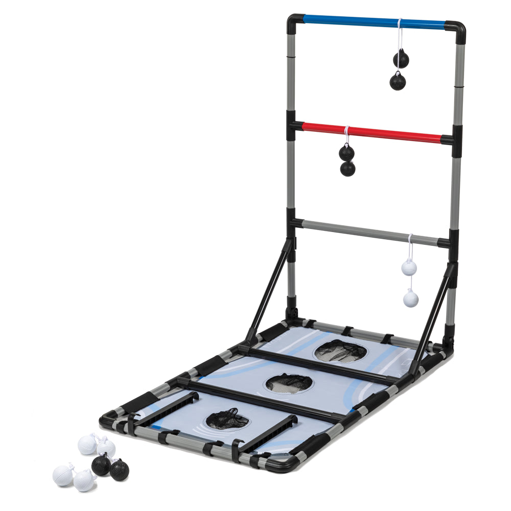 3-in-1 Tailgate Game Set - Cornhole, Ladderball, Washer Toss