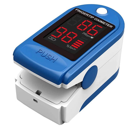 Finger Pulse Oximeter, Oxygen Saturation Monitor, Pulse Oximeter Fingertip O2 Monitor for Pediatric and Adult - Sports Use Only