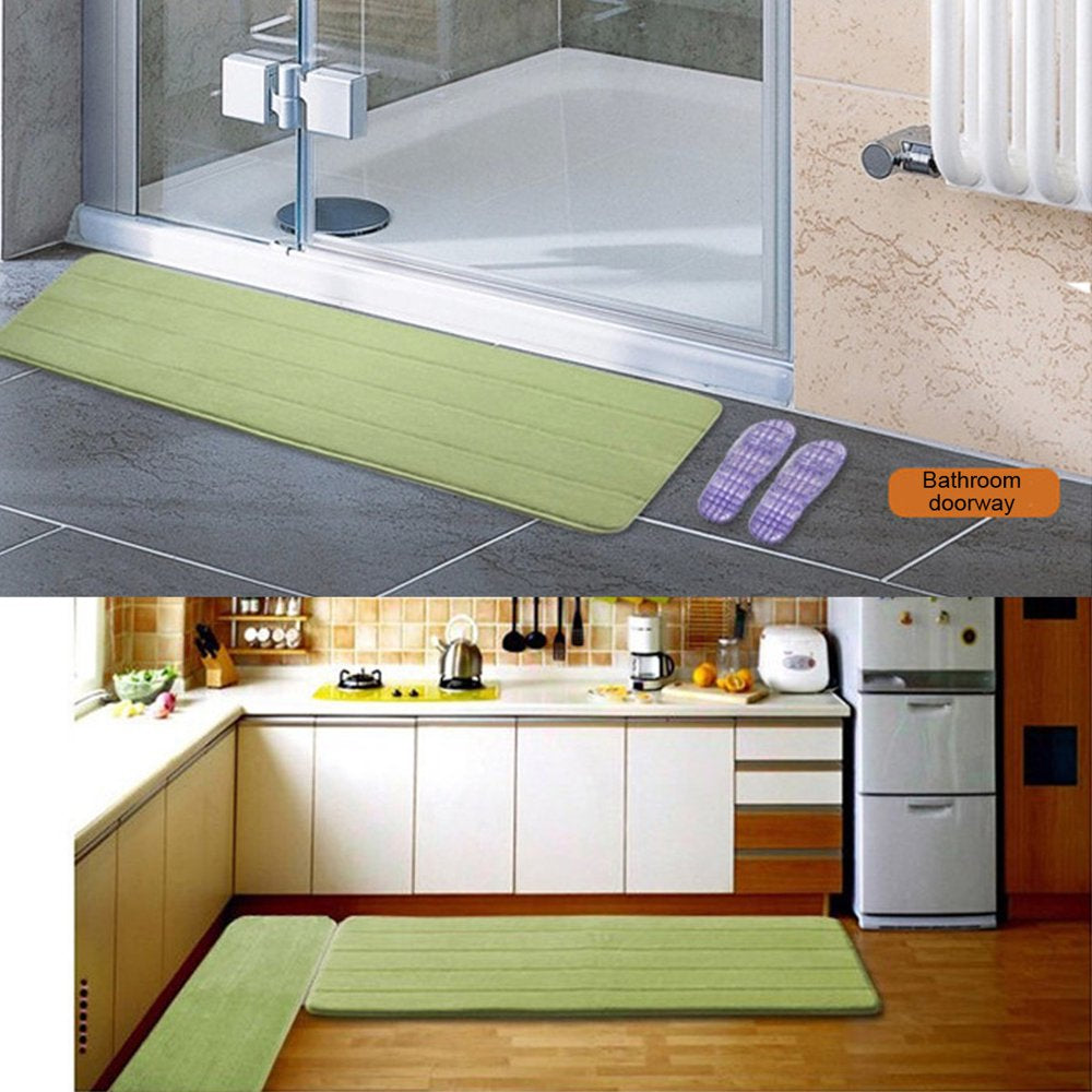 Water Absorbent Non-slip Bathroom Mats Soft Bath Rugs Memory Foam Rugs Carpet