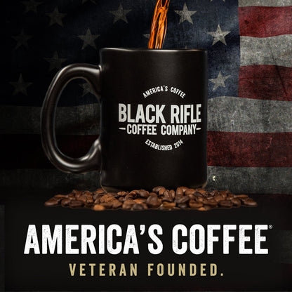 (2 pack) Black Rifle Coffee Company Gunship K-Cup Pods, Light Roast, 22 Ct