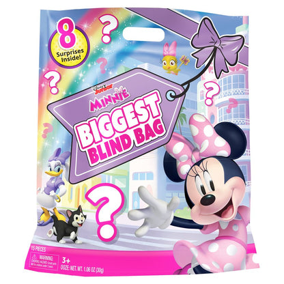 Disney Junior Minnie Mouse Biggest Blind Bag, 8 Surprises Inside, Kids Toys for Ages 3 up