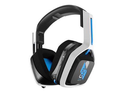  A20 Wireless Headset Gen 2 for PlayStation 5, PlayStation 4, PC & Mac - White/Blue