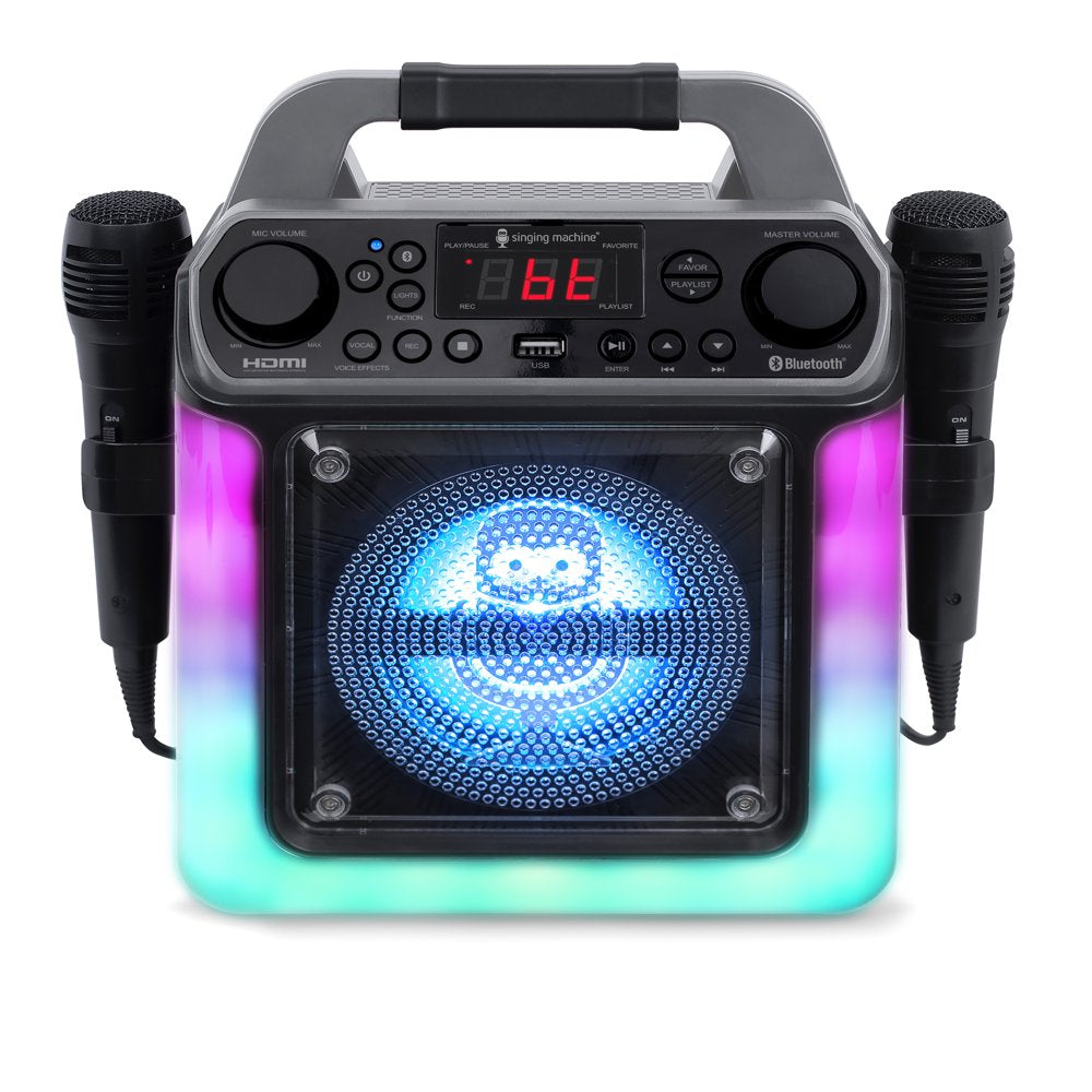 The Singing Machine SML2400 Groove Mini, Black