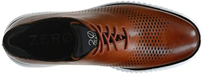 Cole Haan Mens 2 Zerogrand LSR Wing British Tan/Black/Ivory 9.5 D - Medium