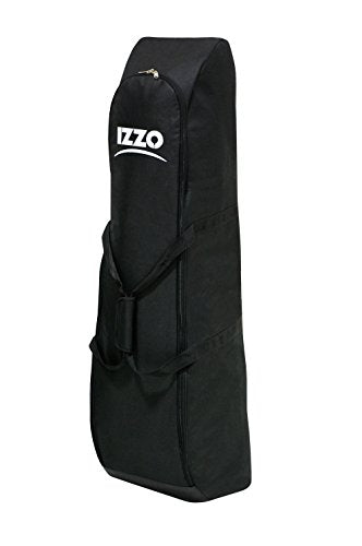 Izzo Golf Padded Golf Travel Bag,BLACK, 50"