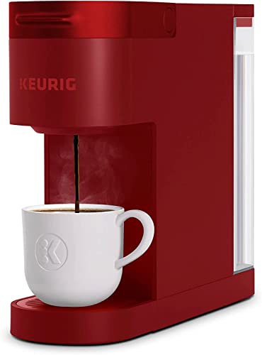 Keurig® K- Slim® Single Serve K-Cup Pod Coffee Maker, Multistream™ Technology, Scarlet Red