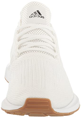 adidas Men's Swift Run Sneaker, White/White/Core Black, 10.5