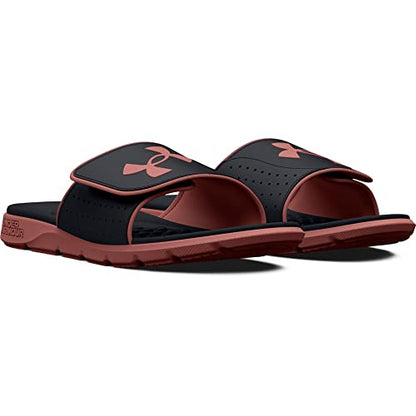 Under Armour Men's Ignite Pro Slide, (002) Black / Red Fusion / Red Fusion, 11, US