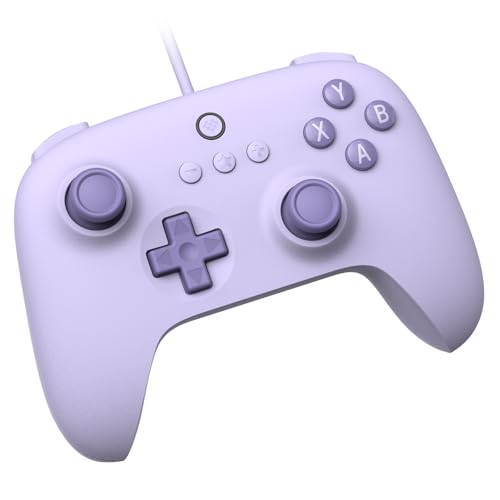 8Bitdo Ultimate C Wired Controller for Windows PC, Android, Steam Deck & Raspberry Pi (Lilac Purple)