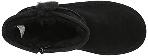 Koolaburra by UGG Unisex-Child Victoria Mini Fashion Boot, Black, 4 Little Kid