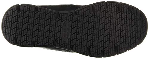 Skechers Men's Nampa Food Service Shoe, Black, 8.5