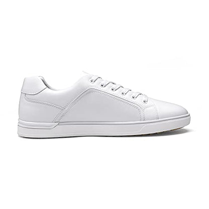 Bruno Marc Men's Casual Dress Sneakers Fashion Oxfords Skate Shoes for Men,White,Size 11,SBFS211M