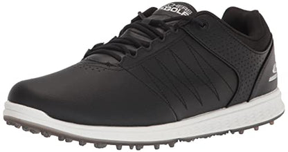 Skechers Men's Pivot Spikeless Golf Shoe, Black, 10.5