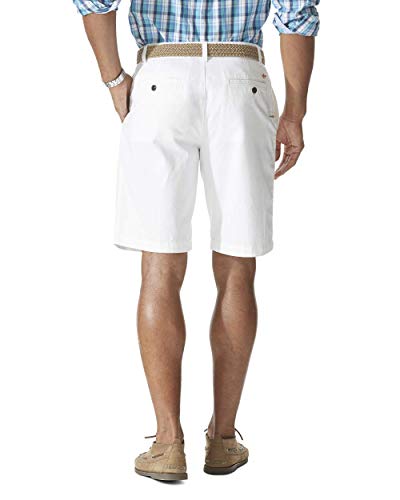 Dockers Men's Perfect Classic Fit Shorts (Regular and Big & Tall), White Cap, 42