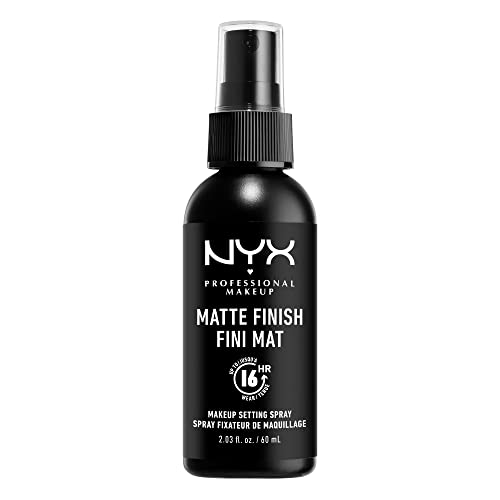 NYX PROFESSIONAL MAKEUP Makeup Setting Spray, Matte Finish, 2.03 Fl Oz (Pack of 1)