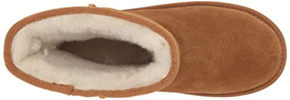 Koolaburra by UGG Women's Koola Short Fashion Boot, Chestnut, 8 US