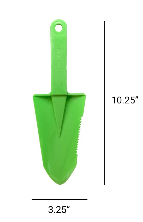 New Terrain Lightweight Backpacking and Camping Trowel, with Saw and Shovel