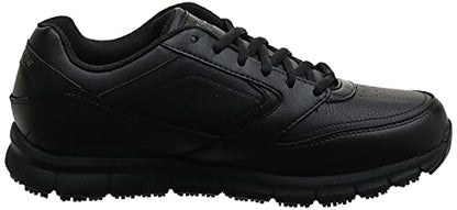 Skechers Men's Nampa Food Service Shoe, Black, 10.5