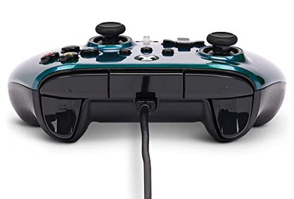 PowerA Enhanced Wired Controller for Xbox Series X|S - Aurora Borealis, gamepad, video game /gaming controller