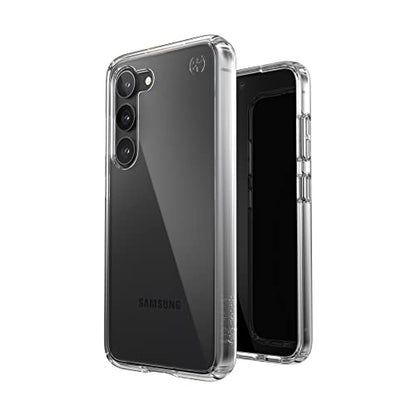 Speck Products Presidio Perfect Clear Case Fits Samsung Galaxy S23, Clear/Clear