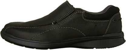 Clarks Men's Cotrell Step Slip-on Loafer,Black Oily,10.5 W US