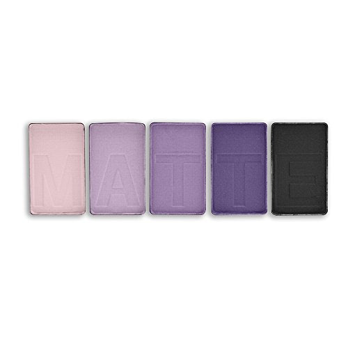 L.A. COLORS 5 Color Matte Eyeshadow, Purple Cashmere, 0.25 Oz