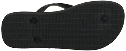 Havaianas Top Flip Flops for Women - Summer Style Sandals - Black, 7-8