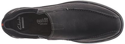 Clarks Men's Cotrell Step Slip-on Loafer,Black Oily,10.5 W US