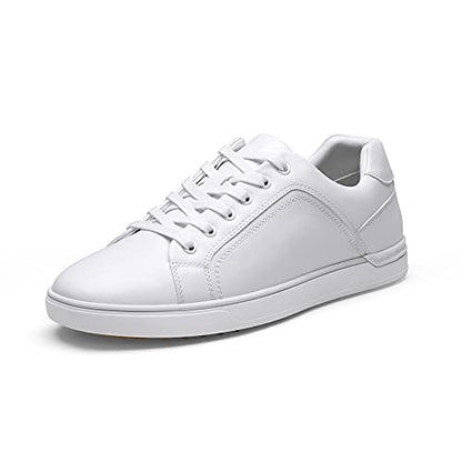 Bruno Marc Men's Casual Dress Sneakers Fashion Oxfords Skate Shoes for Men,White,Size 11,SBFS211M