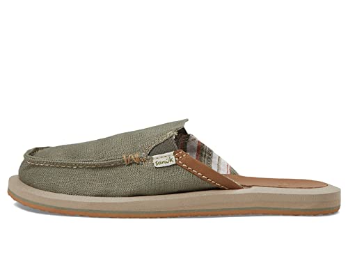 Sanuk You Got My Back St Hemp Smokey Olive 6 B (M)