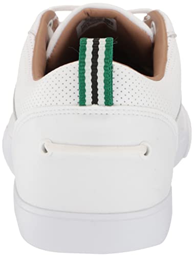 Lacoste Men's Bayliss Sneaker, Deep White, 10.5