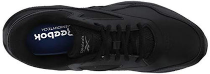 Reebok Men's Walk Ultra 7 DMX Max Shoe, Black/Cold Grey/Collegiate Royal, 10.5 M US