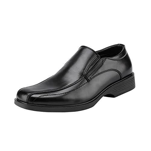 Bruno Marc Mens Leather Lined Dress Loafers Shoes, 5-Black - 11 (Cambridge-05)