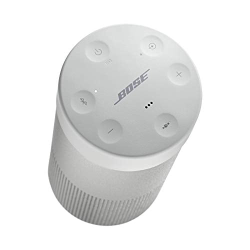 Bose SoundLink Revolve (Series II) Portable Bluetooth Speaker – Wireless Water-Resistant Speaker with 360° Sound, Silver