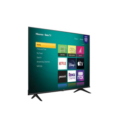 Hisense 50-Inch Class R6 Series Dolby Vision HDR 4K UHD Roku Smart TV with Alexa Compatibility (50R6G, 2021 Model), Black