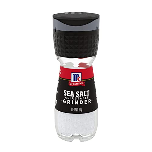 McCormick Sea Salt Grinder, 2.12 oz