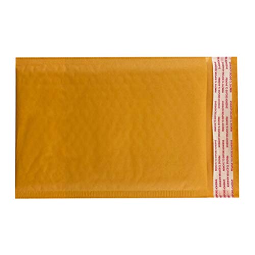 Amazon Basics Kraft Bubble Mailer, 6" x 10" (Internal Size - 5.75" x 9"), 50-Pack