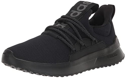 adidas Men's Lite Racer Adapt 5.0 Running Shoe, Black/Black/Grey, 9.5