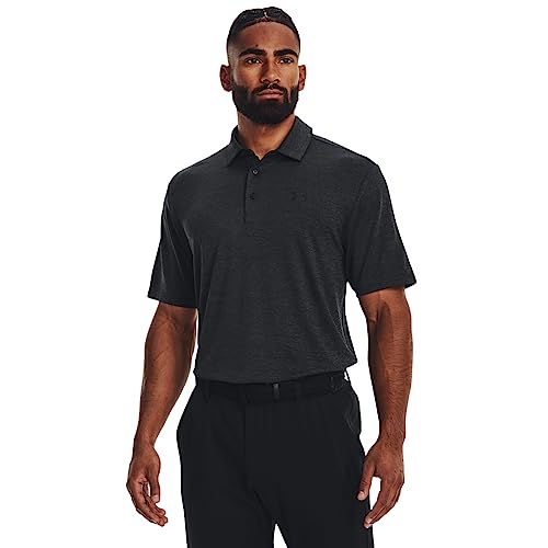 Under Armour Men's Standard Playoff Polo 3.0, (001) Black/Jet Gray/Black, X-Large
