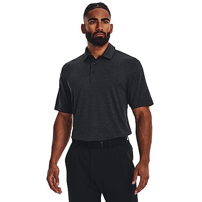 Under Armour Men's Standard Playoff Polo 3.0, (001) Black/Jet Gray/Black, X-Large