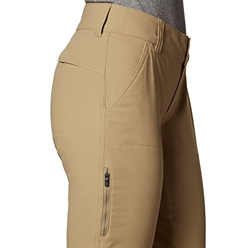 Columbia Women's Saturday Trail Stretch Pant, British Tan, 14