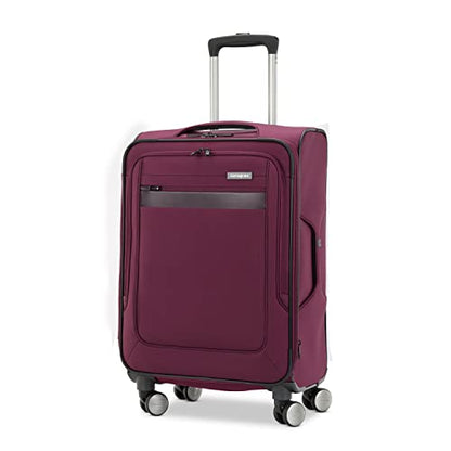 Samsonite Ascella 3.0 Softside Expandable Luggage with Spinners | Light Plum | 2PC SET (Carry-on/Medium)