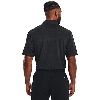 Under Armour Men's Standard Playoff Polo 3.0, (001) Black/Jet Gray/Black, X-Large