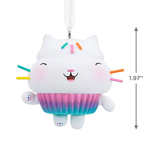 Hallmark DreamWorks Gabby's Dollhouse Cakey Cat Christmas Ornament,Resin