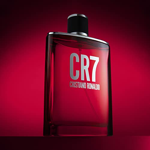 CR7 Cristiano Ronaldo - Eau De Toilette Cologne- Woody, Musky Scent with Lavender, Cardamom, Tobacco, and Cedar - Original Men’s Fragrance Collection - 3.4 oz