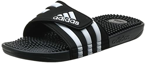 adidas Performance adissage Sandal, black/white/black, 10 M US