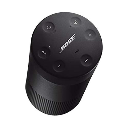 Bose SoundLink Revolve (Series II) Portable Bluetooth Speaker – Wireless Water-Resistant Speaker with 360° Sound, Black